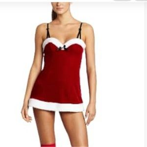 Christmas teddy with bottoms hubba hubba ms claus🎄🤶